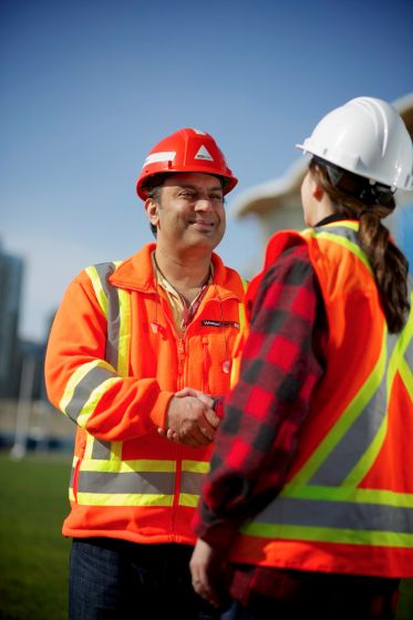 Construction hard hat safety outlet stickers