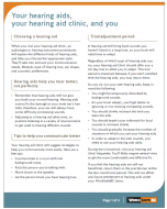Your Hearing Aids, Your Hearing Aid Clinic, And You
